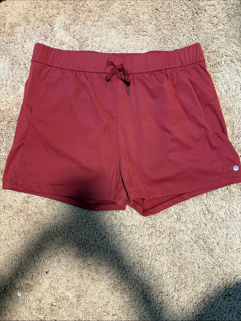 🥳 5 for $25 BUNDLE Women's Drawstring Athletic Shorts in Burgundy